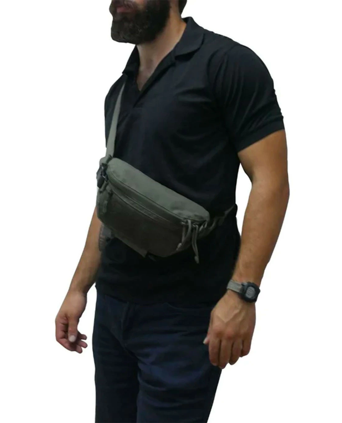 Six Pack Hanger Pouch Black Schwarz 6 Six Pack Hanger Pouch Black Schwarz – Bild 4