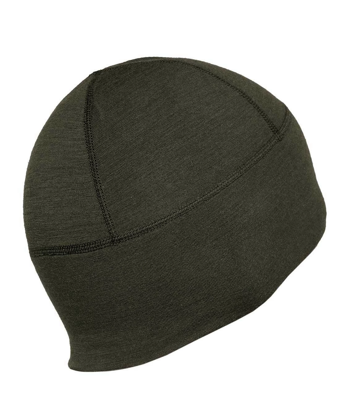 Merino Beanie Olive Green 7 Merino Beanie Olive Green – Bild 5