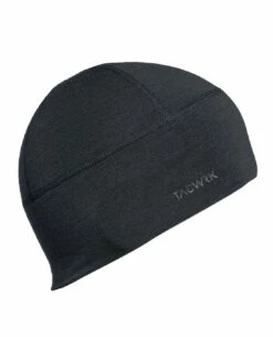 Merino Beanie TACWRK Logo Black Schwarz -Outdoor Ausrüstung Verkaufs-Shop dns alpha merino beanie tacwrk logo black schwarz 82001 0150100 3