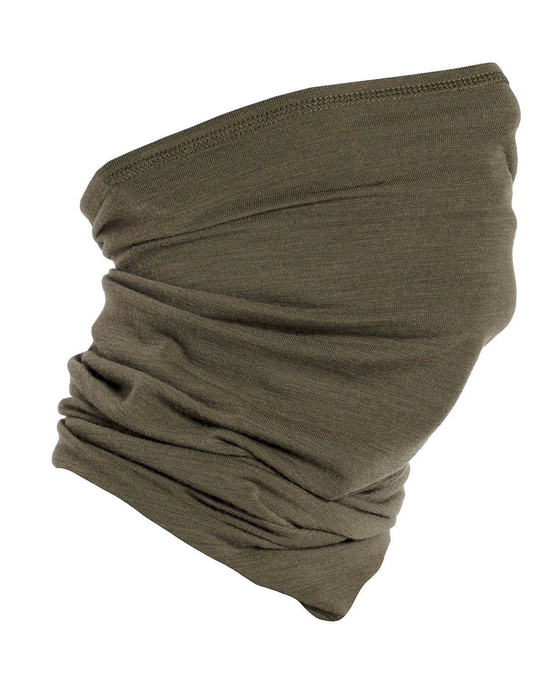 Merino Neck Gaiter Olive Green 6 Merino Neck Gaiter Olive Green – Bild 4