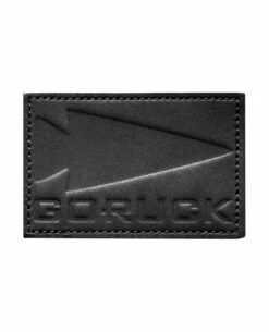 GORUCK Spearhead Black Leather Patch
