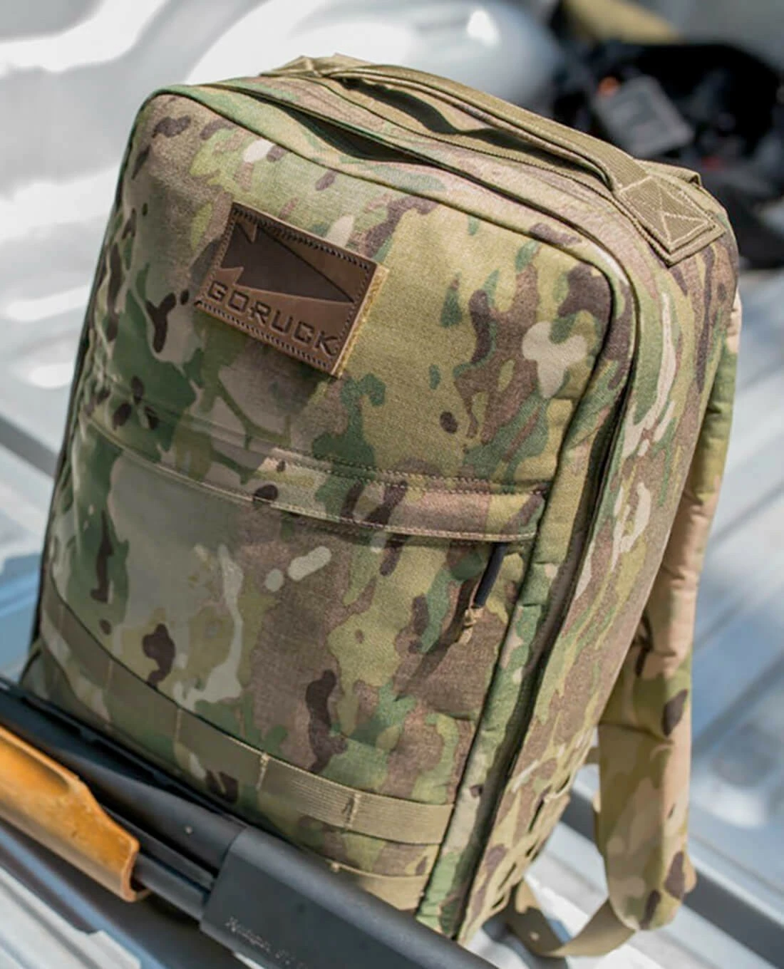 GORUCK Spearhead Brown Leather Patch 4 GORUCK Spearhead Brown Leather Patch – Bild 2