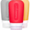 Humangear GoToob 100ml 3er PackTRANSPARENT/ROT/ORANGE -Outdoor Ausrüstung Verkaufs-Shop humangear gotoob 100ml 3er packtransparent rot orange 071102 1