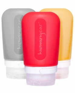Humangear GoToob 74ml 3er PackTRANSPARENT/ROT/ORANGE