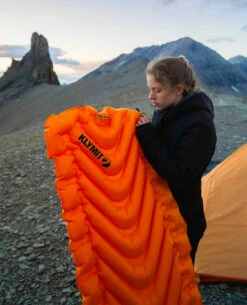 Klymit Insulated V Ultralite SL Sleeping Pad Orange -Outdoor Ausrüstung Verkaufs-Shop klymit insulated v ultralite sl sleeping pad orange 06iuor02c 7