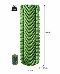 Klymit Static V Green/Char Black 17 Klymit Static V Green/Char Black -Outdoor Ausrüstung Verkaufs-Shop klymit static v green char black 06svgr02c 8