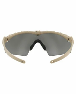 Oakley SI Ballistic M-Frame 3.0 Dark Bone / Klar & Grau -Outdoor Ausrüstung Verkaufs-Shop oakley si ballistic m frame 30 dark bone klar und grau oo9146 4032 4