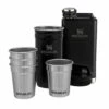 Stanley Adventure Shot Glass & Flask Gift Set 236ml Matt Schwarz -Outdoor Ausrüstung Verkaufs-Shop stanley adventure shot glass und flask gift set 236ml matt schwarz 669801 1
