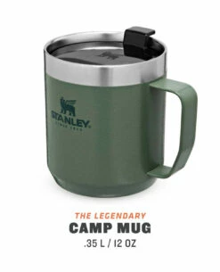 Stanley Classic Camp Mug 0.35l Grün -Outdoor Ausrüstung Verkaufs-Shop stanley classic camp mug 035l gruen 673500 4