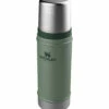 Stanley Classic Vacuum Bottle 0.47l Grün -Outdoor Ausrüstung Verkaufs-Shop stanley classic vacuum bottle 047l gruen 668500 1