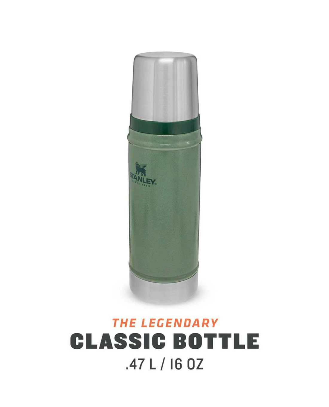 Stanley Classic Vacuum Bottle 0.47l Grün 6 Stanley Classic Vacuum Bottle 0.47l Grün – Bild 4
