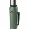 Stanley Classic Vacuum Bottle 1.0l Grün -Outdoor Ausrüstung Verkaufs-Shop stanley classic vacuum bottle 10l gruen 668300 1