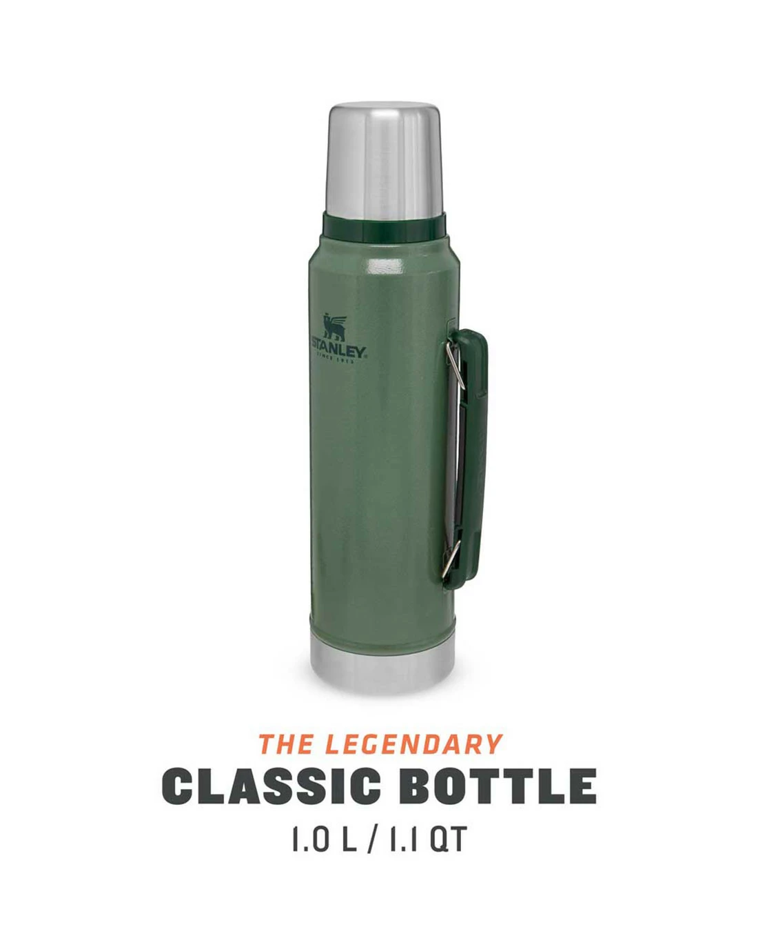 Stanley Classic Vacuum Bottle 1.0l Grün 7 Stanley Classic Vacuum Bottle 1.0l Grün – Bild 5