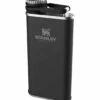 Stanley Classic Wide Mouth Flask 0.23l Matt Schwarz