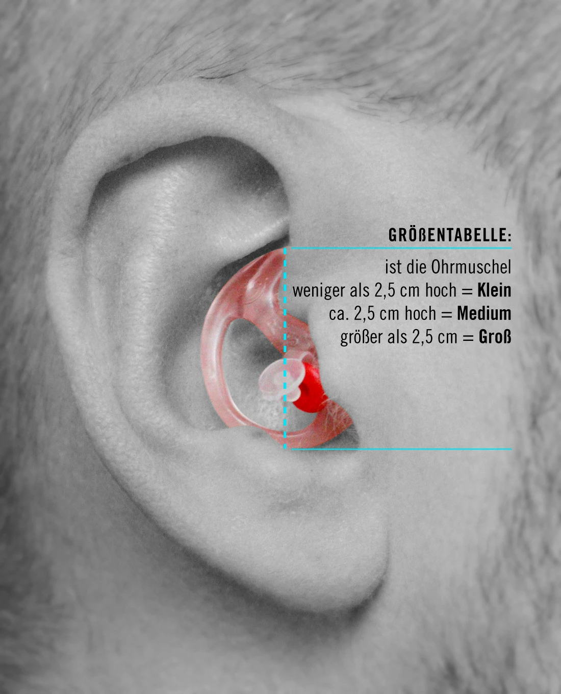 Gehörschutz EP4 Sonic Defenders® Plus Farblos 4 Gehörschutz EP4 Sonic Defenders® Plus Farblos – Bild 2