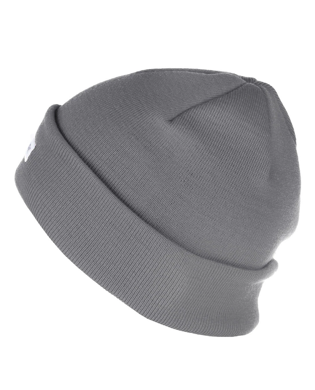 Classic Merino Beanie Grau 5 Classic Merino Beanie Grau – Bild 3