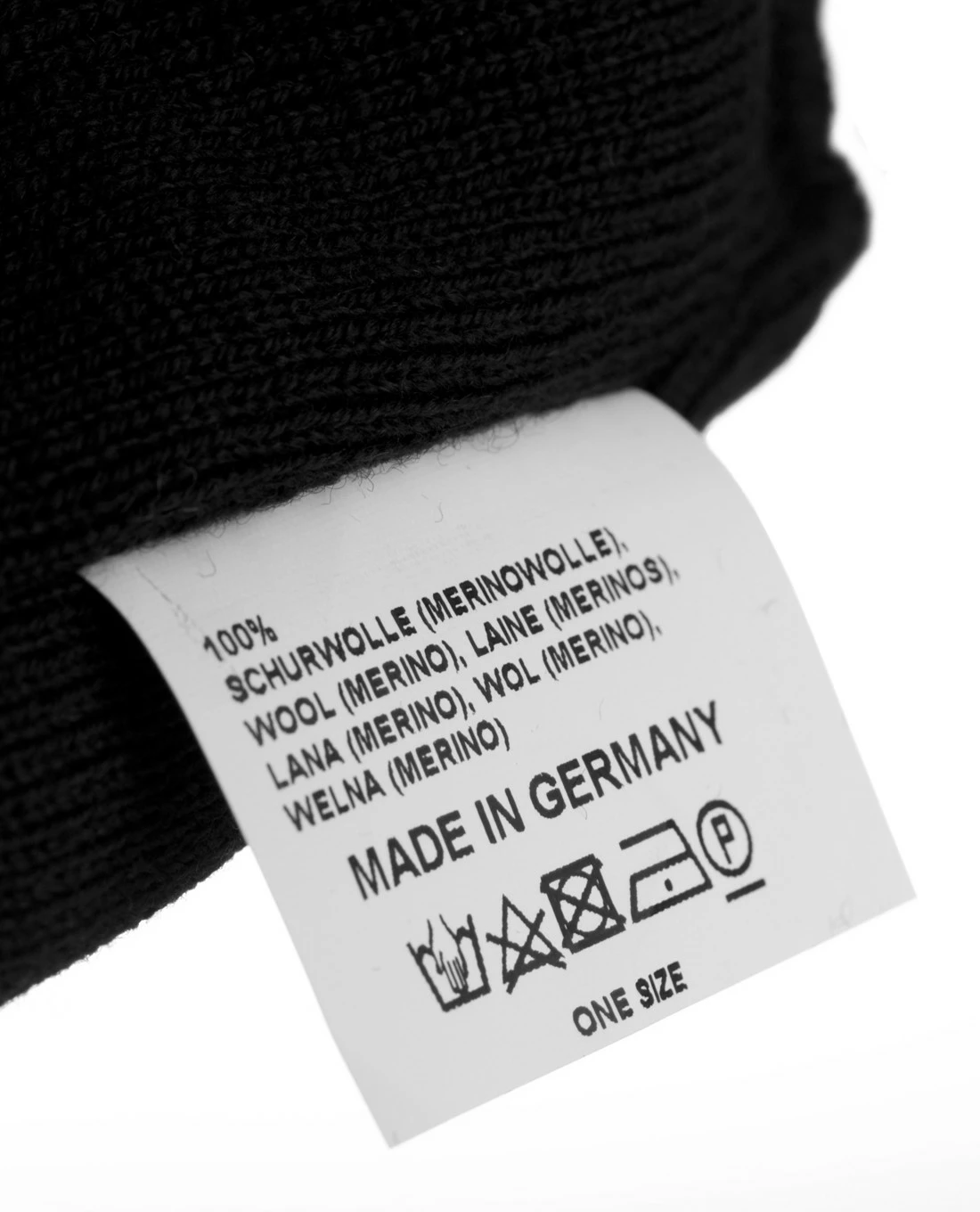 Classic Merino Beanie Grau 7 Classic Merino Beanie Grau – Bild 5