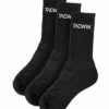TACWRK Socken 3er Pack Schwarz -Outdoor Ausrüstung Verkaufs-Shop tacwrk tacwrk socken 3er pack schwarz tw socken 3er schwarz 1