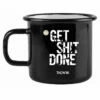 Tasse Get Shit Done Schwarz Metall -Outdoor Ausrüstung Verkaufs-Shop tacwrk tasse get shit done schwarz metall getshitsone blk mt 1