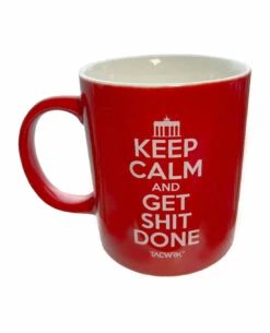Tasse Keep Calm Rot