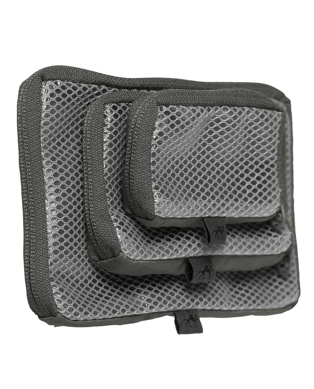 Tasmanian Tiger TT Mesh Pouch Set VL Titan Grey 3 Tasmanian Tiger TT Mesh Pouch Set VL Titan Grey