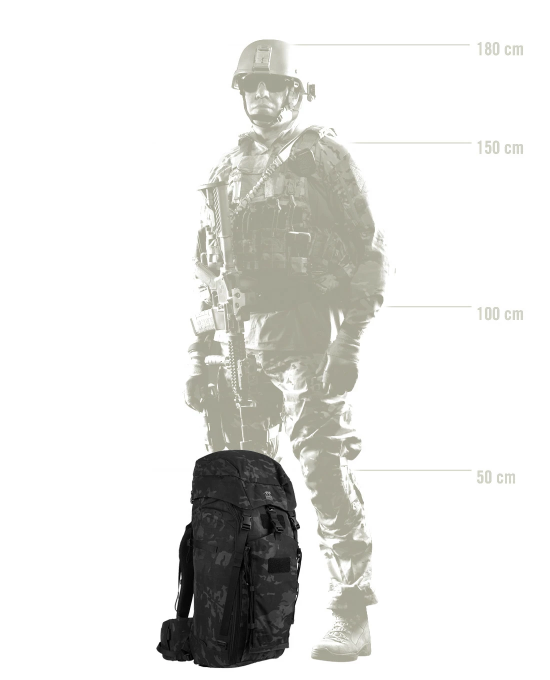 Tasmanian Tiger TT Modular Pack 45 Plus Multicam Black 19 Tasmanian Tiger TT Modular Pack 45 Plus Multicam Black – Bild 17