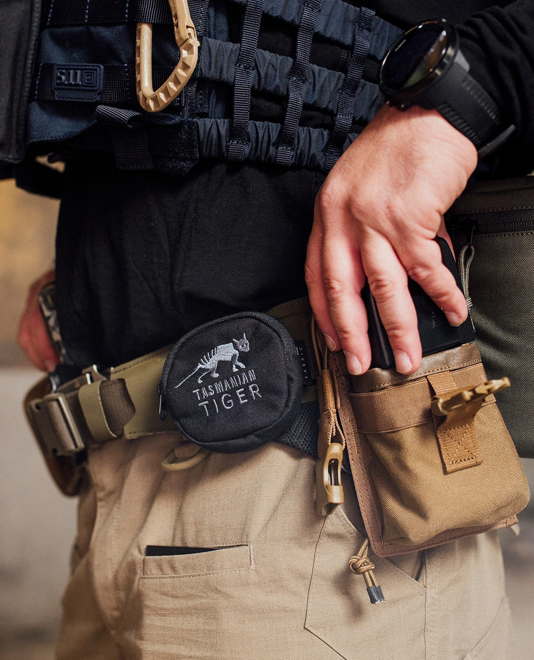 Tasmanian Tiger TT Molle Hyp Belt Oliv 11 Tasmanian Tiger TT Molle Hyp Belt Oliv – Bild 9