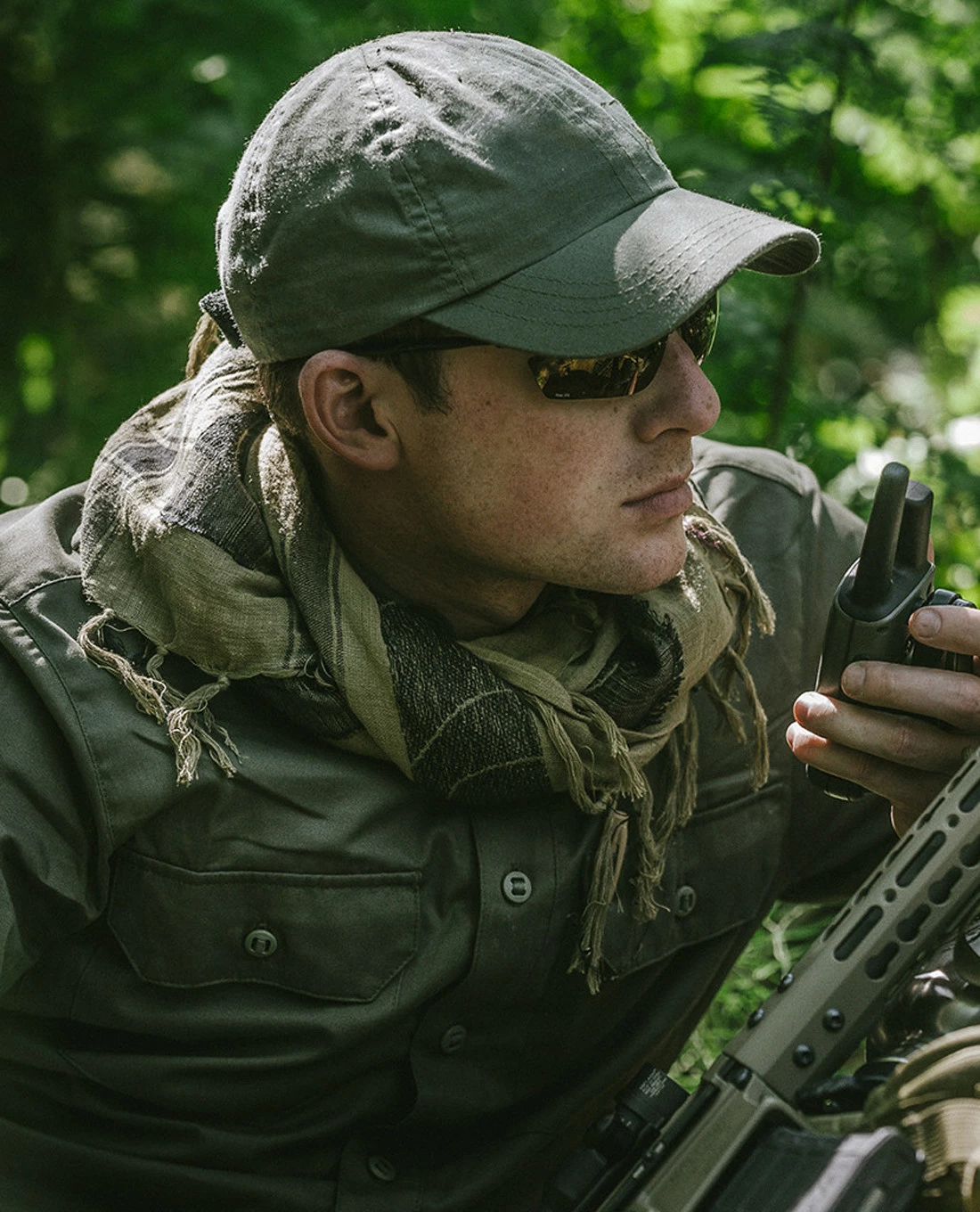 Topo Skull Shemagh Tarmac / Black Schwarz 5 Topo Skull Shemagh Tarmac / Black Schwarz – Bild 3