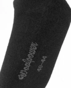 Woolpower Shoe Liner Black Schwarz -Outdoor Ausrüstung Verkaufs-Shop woolpower shoe liner black schwarz 8401 4