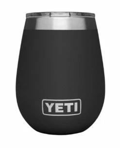 Yeti Rambler 10 Oz Wine Tumbler Black Schwarz