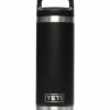Yeti Rambler 18 Oz Bottle Black Schwarz